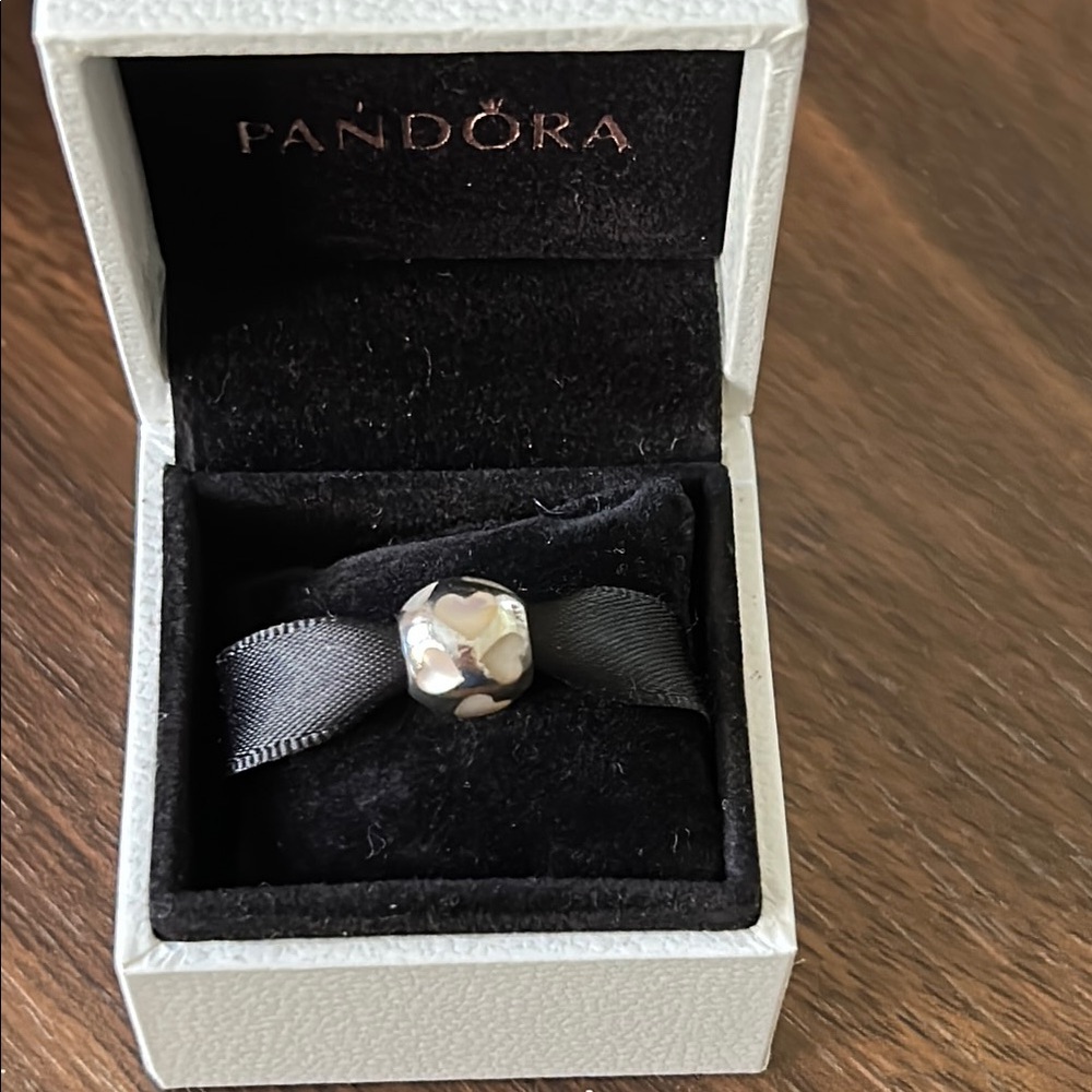 Pandora Love Me with White Mother of Pearl charm